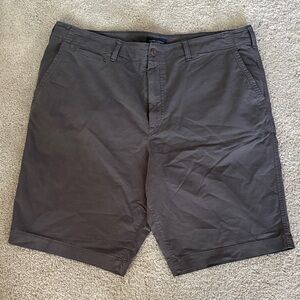 American Eagle Outfitters Dark Brown Flat Front Shorts